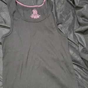 Black tank top